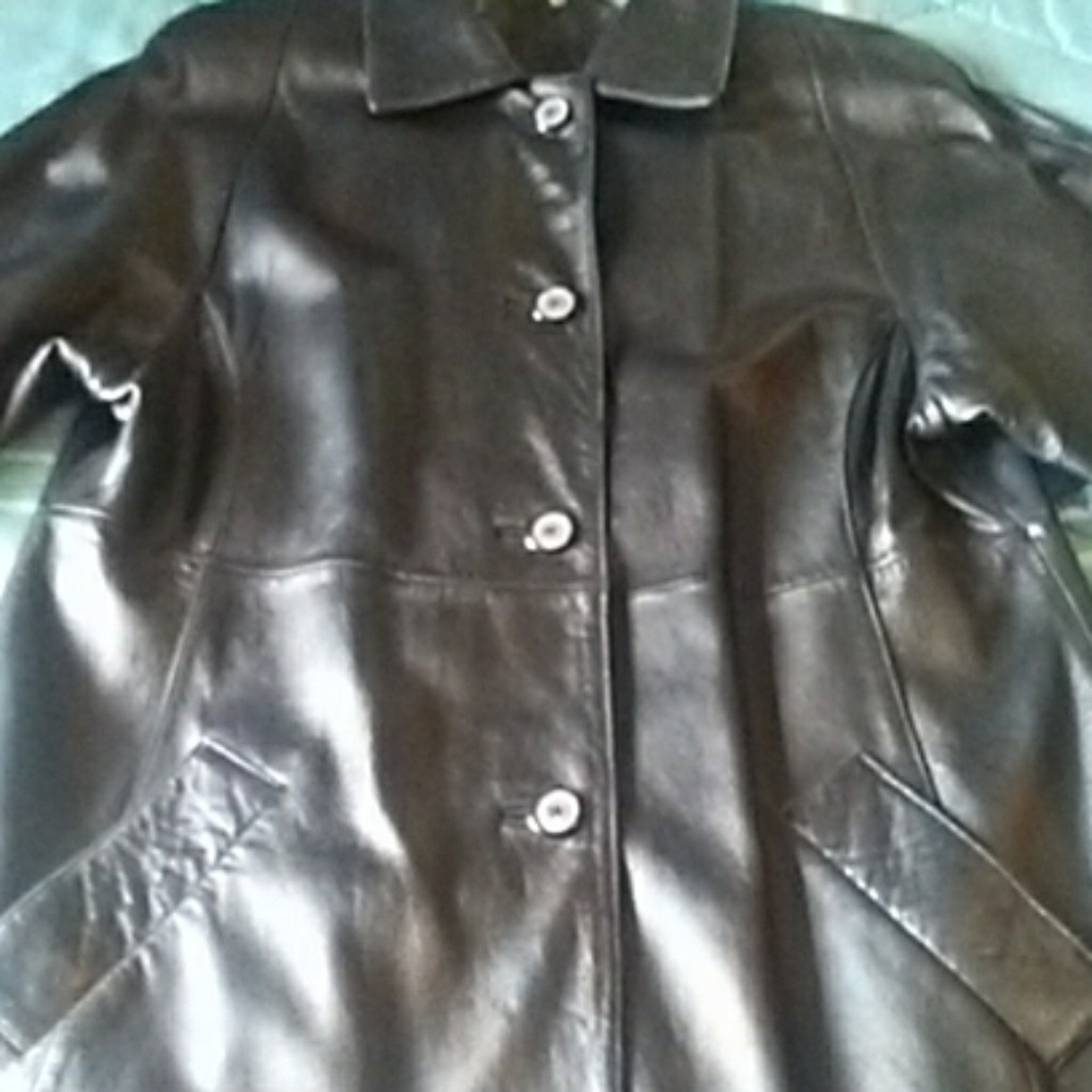 Preston & York Genuine Lambskin Ladies Coat Vintage - Picture 2 of 8